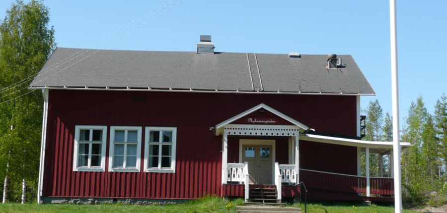 Exteriörbild Nyhamn Folkets hus