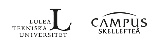 Logotyperna för Campus Skellefteå och Luleå Tekniska Universitet
