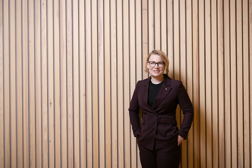 Evelina Fahlesson, ordförande i personalnämnden och1:e vice ordförande kommunstyrelsen
