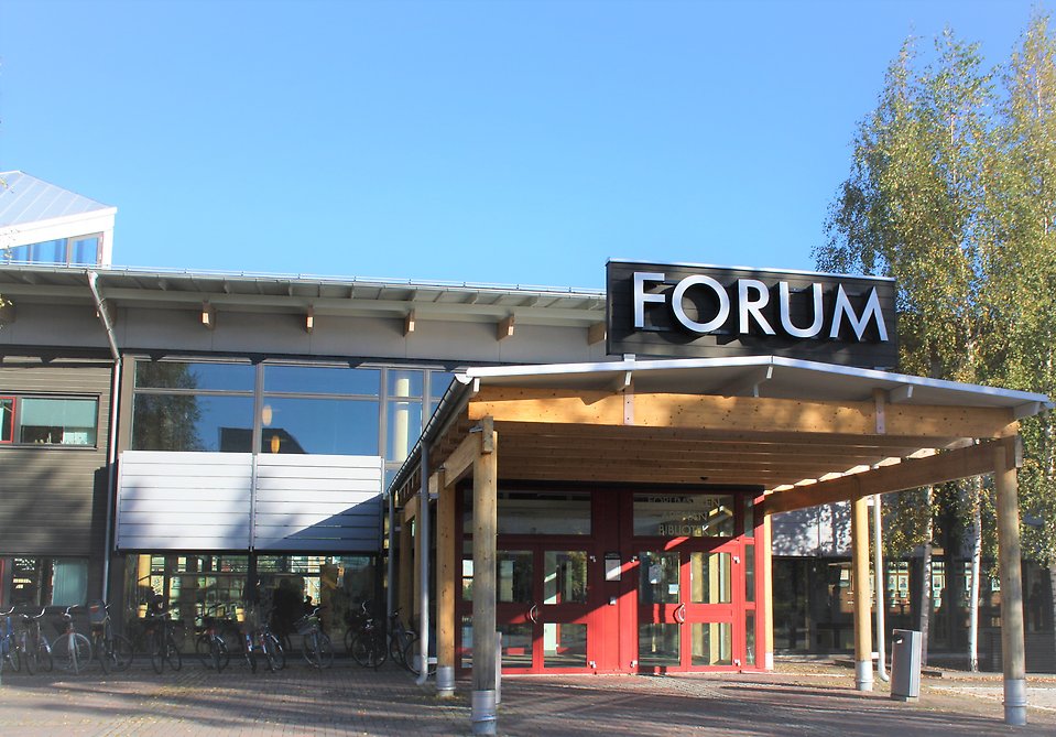 Forumhuset på Campus Skellefteå